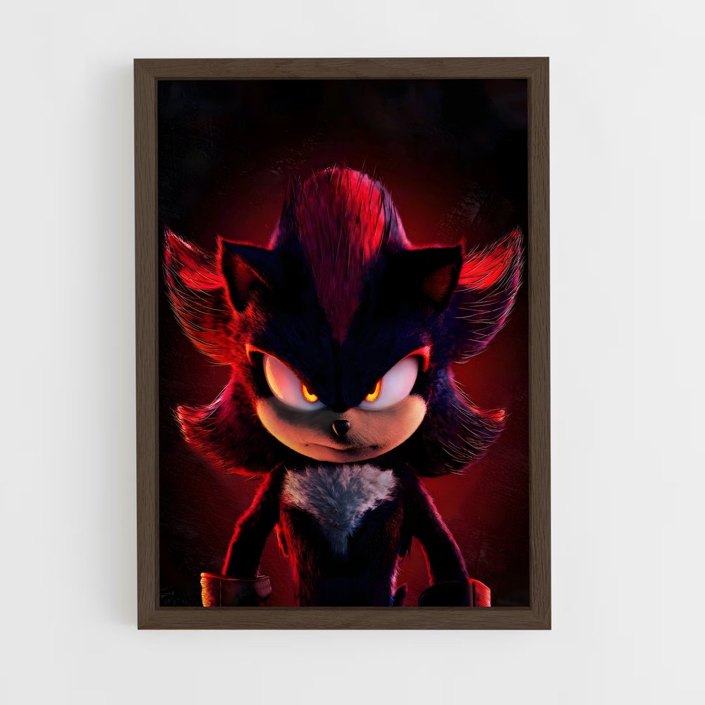 Poster Shadow Speedster – affiche Sonic (vue 5)